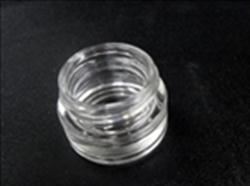 0.5 oz Glass Jar, Round, Flint, 38-400 GPI finish Heavy Weight