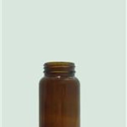 200 cc Glass Packer, Round, Cobalt Blue, 45-400