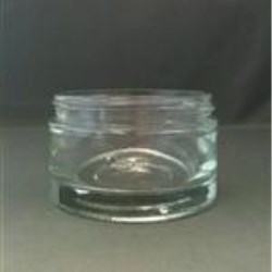 200 ml Glass Jar, Round, Flint, 89-400 Short
