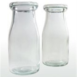 8 oz Glass Carafe/Decanter, Round, Flint, 