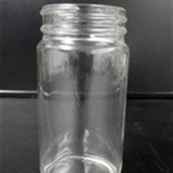8 oz Glass Jar, Round, Flint, 58-400 GPI finish Straight Sided