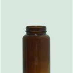 300 cc Glass Packer, Round, Cobalt Blue, 53-400