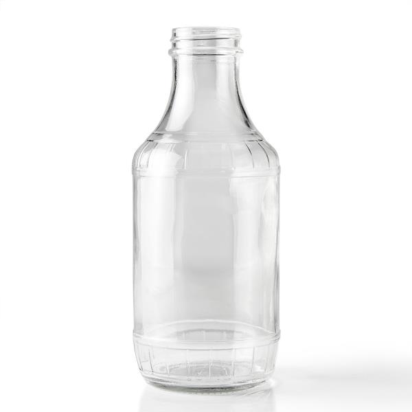 16 oz Glass Carafe/Decanter, Round, Clear, 38-405
