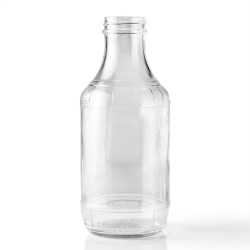 16 oz Glass Carafe/Decanter, Round, Clear, 38-405