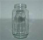 24 oz Glass Jar, Round, Flint, 63-2030