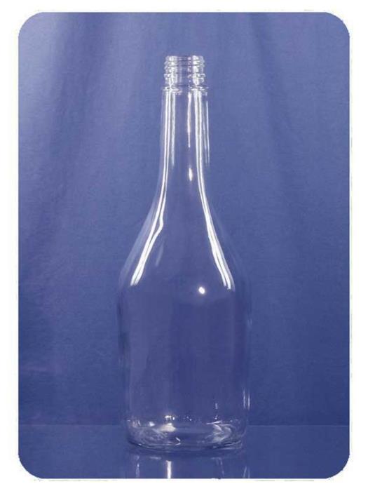 750 ml Glass Long Neck, Round, Flint, 28Tamper Evident finish