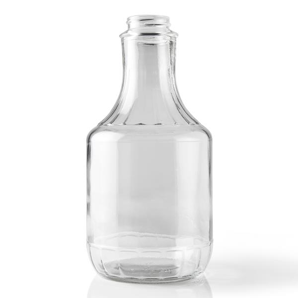 32 oz Glass Carafe/Decanter, Round, Flint, 38-405