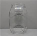 32 oz Glass Jar, Round, Flint, 82-2040 