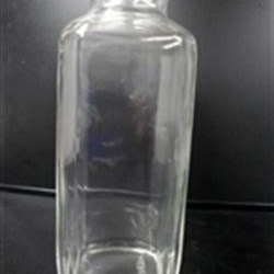 32 oz Glass Jar, Square, Flint, 53-400 GPI finish 