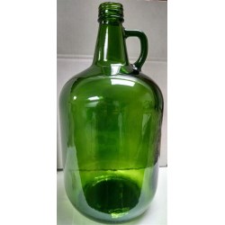 4 ltr Glass Handleware, Round, Champagne Green, Cork finish 4002 