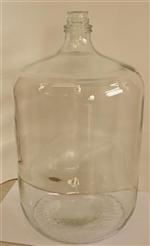 6.5 gal Glass Carboy, Round, Georgia Green, 65.13mm finish 