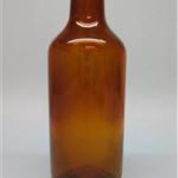 250 ml Glass Type 3 Vial, Round, Flint, 30-2710 Long Neck Open End