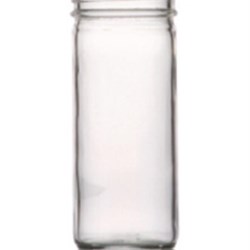8 oz Glass Jar, Round, Flint, 58-400 