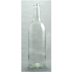 750 ml Glass Claret, Round, Flint, 28-400