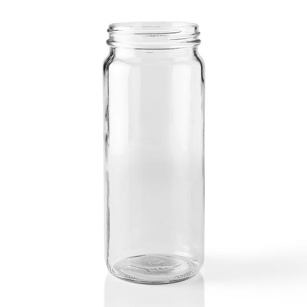 16 oz Glass Jar, Round, Clear, 63-405
