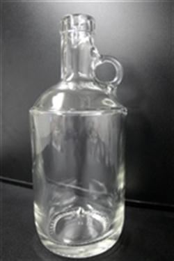 750 ml Glass Handleware, Round, Flint, 21.5Bar Top finish 
