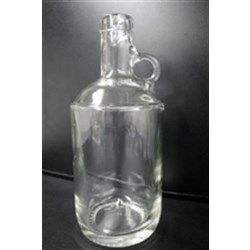 750 ml Glass Handleware, Round, Flint, 21.5Bar Top finish 
