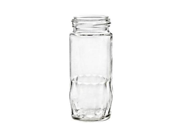 100 ml Glass Jar, Round, Flint, 43-485