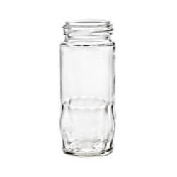 100 ml Glass Jar, Round, Flint, 43-485