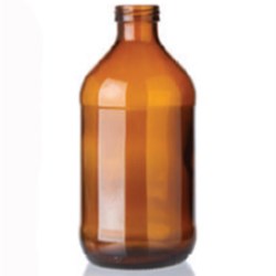 11 oz Glass Cylinder, Round, Flint, 26Crown finish Label Indent 
