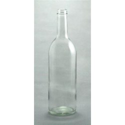 25 oz Glass Claret, Round, Flint, 28-405 Threaded finish