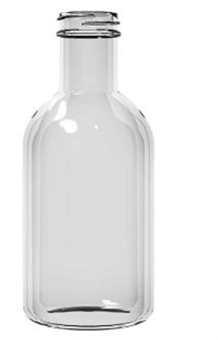 16 oz Glass Carafe/Decanter, Round, Flint, 38-405