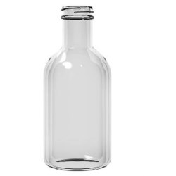 16 oz Glass Carafe/Decanter, Round, Flint, 38-405 