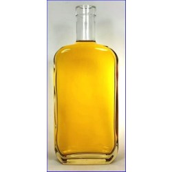 750 ml Glass Long Neck, Oval, Flint, 21.5Bar Top finish 