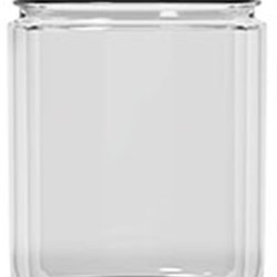 16 oz Glass Jar, Round, Flint, 83-400 