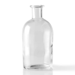 250 ml Glass Long Neck, Round, Flint, 
