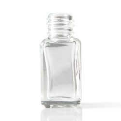 5 ml Glass Straight Sided, Square, Flint, 13-415