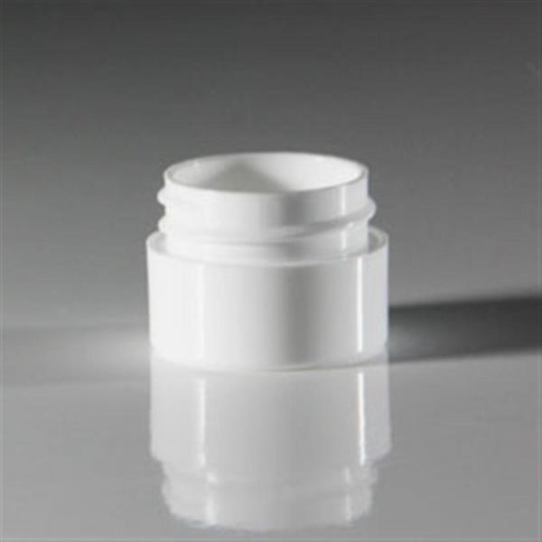0.25 oz P/P Outer P/P Inner Double Wall Jar, Round, 33-400, Straight Base