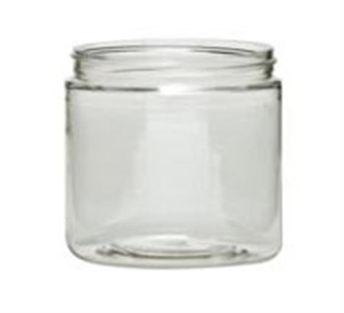 0.5 oz PET 100%PCR Jar, Round, 33-400,