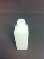 1 oz HDPE Straight Sided, Square, 15-415, Control ID