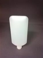 50 cc HDPE Tottle/Tube Bottle, Oval, 18-415, ,
