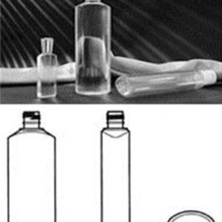 1 oz PVC Straight Sided, Oval, 15-415, ,