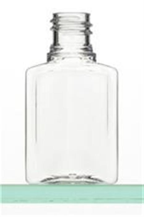 1 oz PET Straight Sided, Oblong, 18-415, Flat