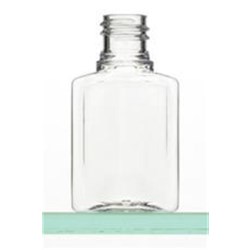 1 oz PET Straight Sided, Oblong, 18-415, Flat