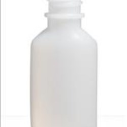 1 oz HDPE Straight Sided, Oval, 20-400,