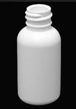 1 oz HDPE Boston Round, Round, 20-410,