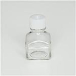 30 ml PETG Straight Sided, Square, 20-415, Non-Sterile W/Cap Attached ,
