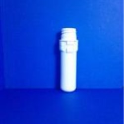 30 ml PVC HDPE Cylinder, Round, 24-410Special, Ribbed Hair Booster