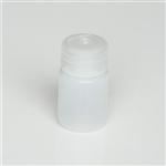 30 ml HDPE Cylinder, Round, 28-415, W/ Cap Attached ,