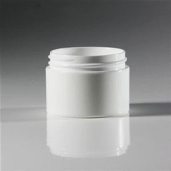 1 oz P/S Outer P/P Inner Double Wall Jar, Round, 53-400, Straight Base ,