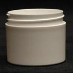 2 oz P/P Jar, Round, 53-400, Thick Wall Straight Base