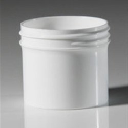 2 oz P/P Jar, Round, 53-400, Straight Base Straight Sided