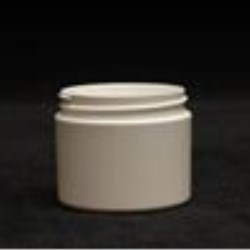 2 oz P/P Double Wall Jar, Square, 58-400, Straight Base