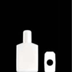 100 ml HDPE Straight Sided, Oblong, 20-410, Beveled