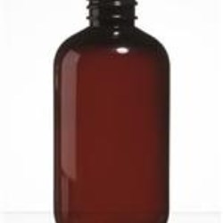 100 ml PET Hg Boston Round, Round, 20-410,