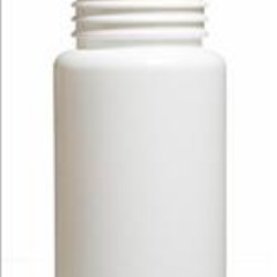 100 cc HDPE Packer, Round, 38J-Cap ,